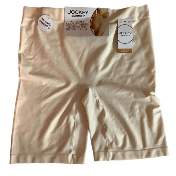 Jockey Size XXL Skimmies No Chafe Smoothing Slipshort. New With Tags - Picture 1 of 5